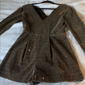 Sequin Romper